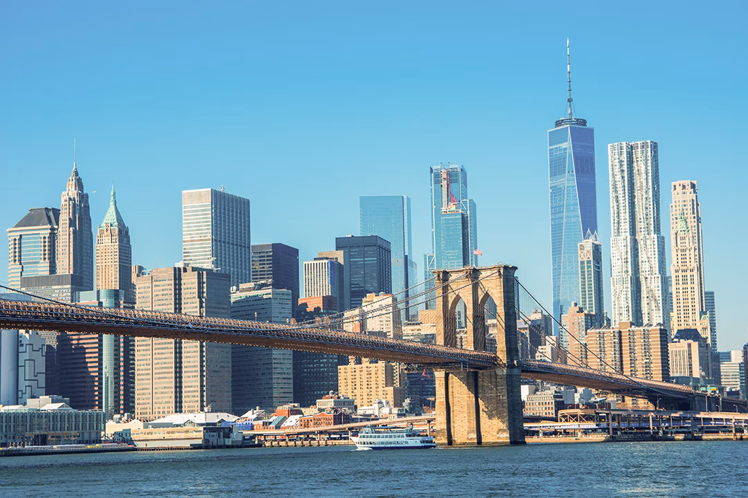 Brooklyn Bridge in the USA