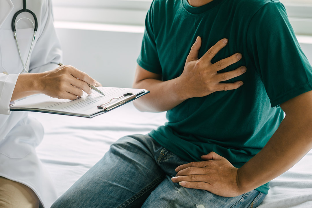 Patient with chest pain