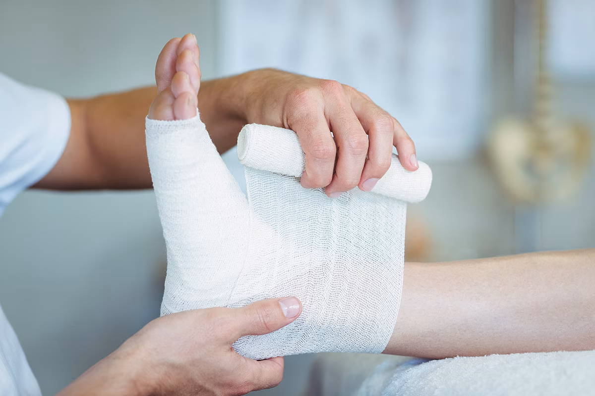 Fractured Ankle
