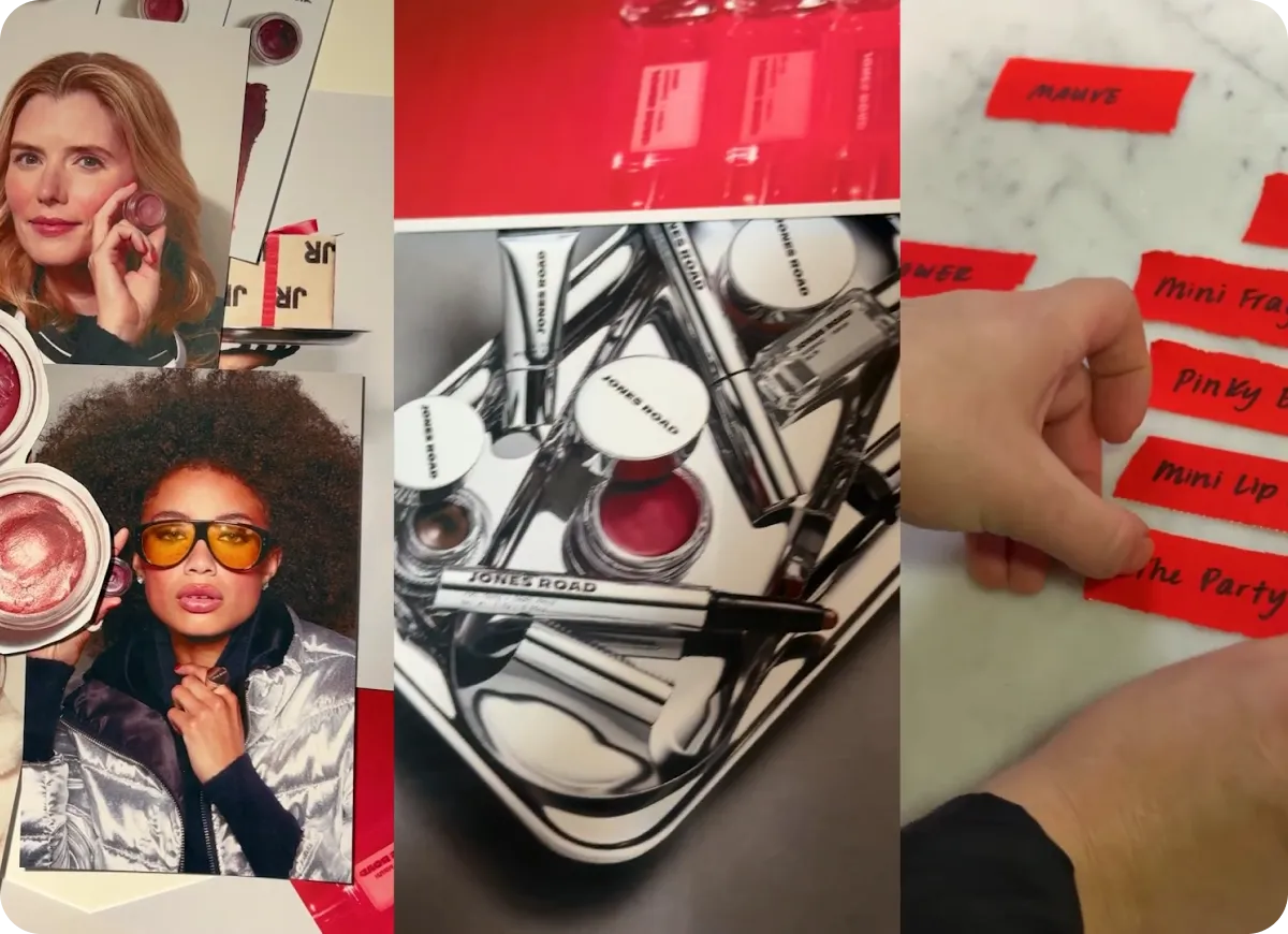 How Jones Road Beauty rebuilt their holiday campaign with 82,000 voices and one creative vision
