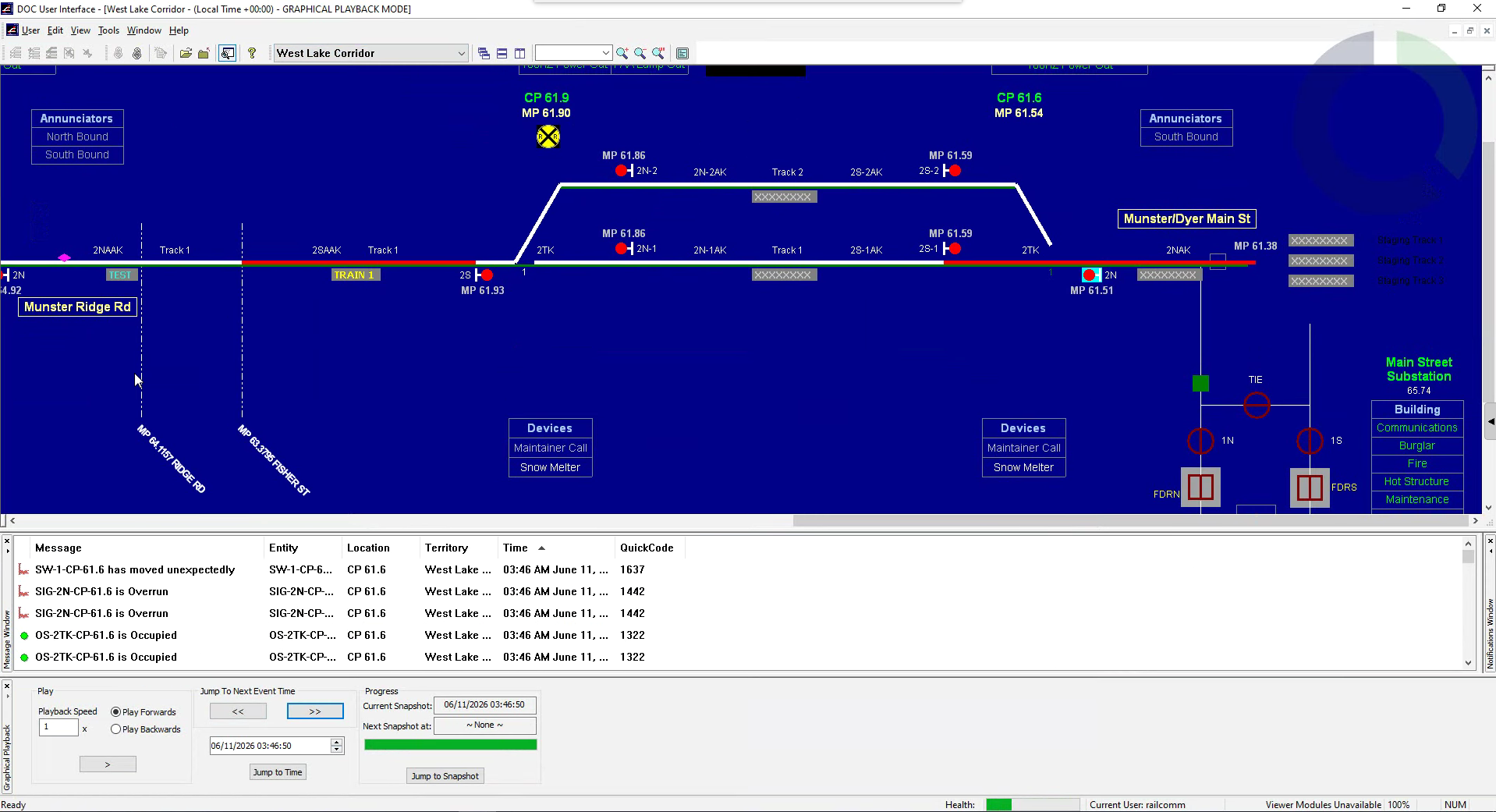 Graphical Playback Feature