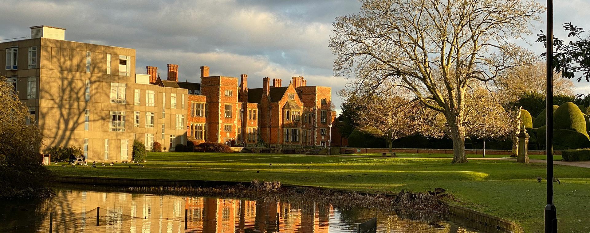 A view of buildings at the University of York