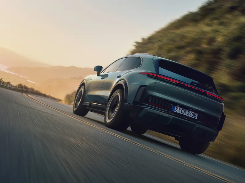 The new Cayenne Electric.