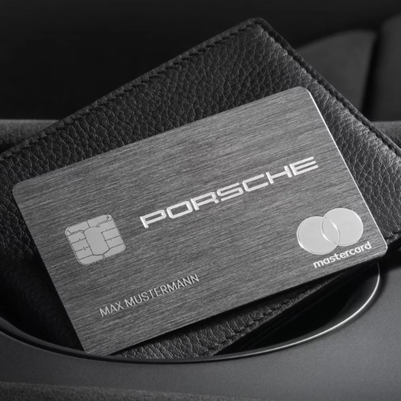 Carte de crédit Porsche en métal