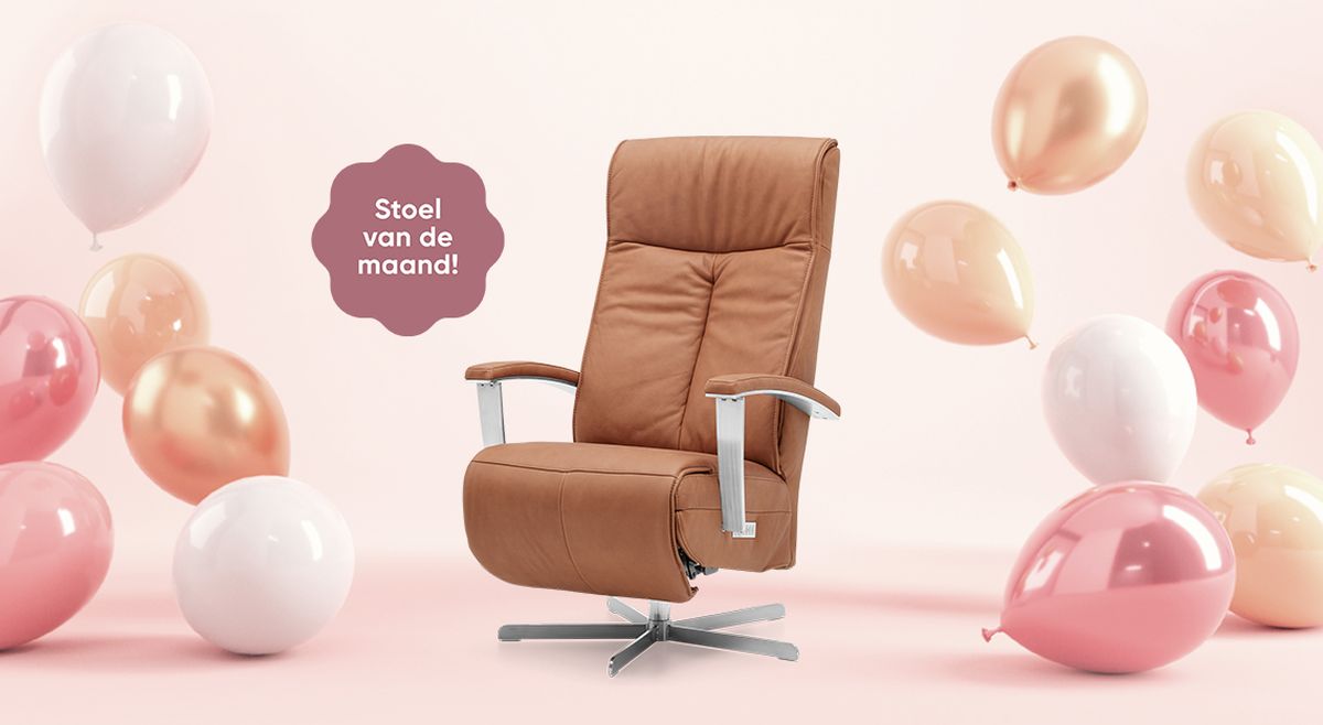 Feestelijk ontspannen in stoel van de maand december Tirso