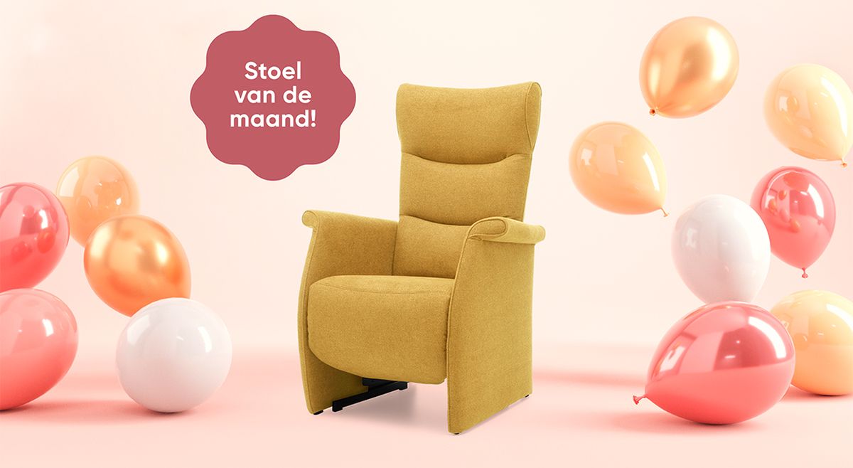 Relaxstoel Maggiore verkozen tot stoel van de maand januari '22!