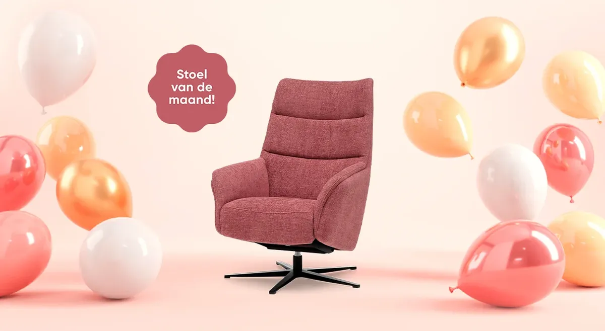 Sta-op stoel Pellaro is stoel van de maand juni