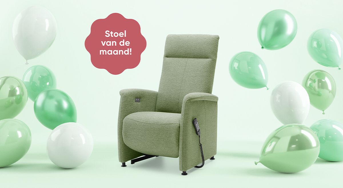 Relaxstoel Mella is uitgeroepen tot stoel van de maand april '22!