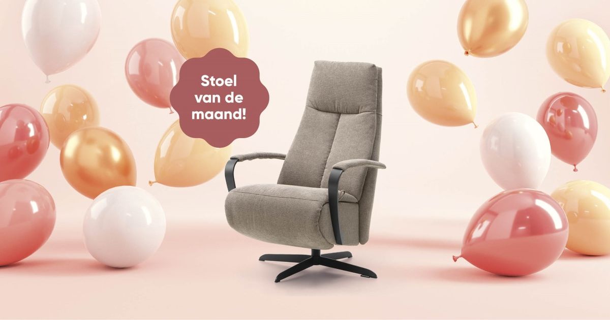 Klaar voor het voorjaar in april met stoel van de maand Garda