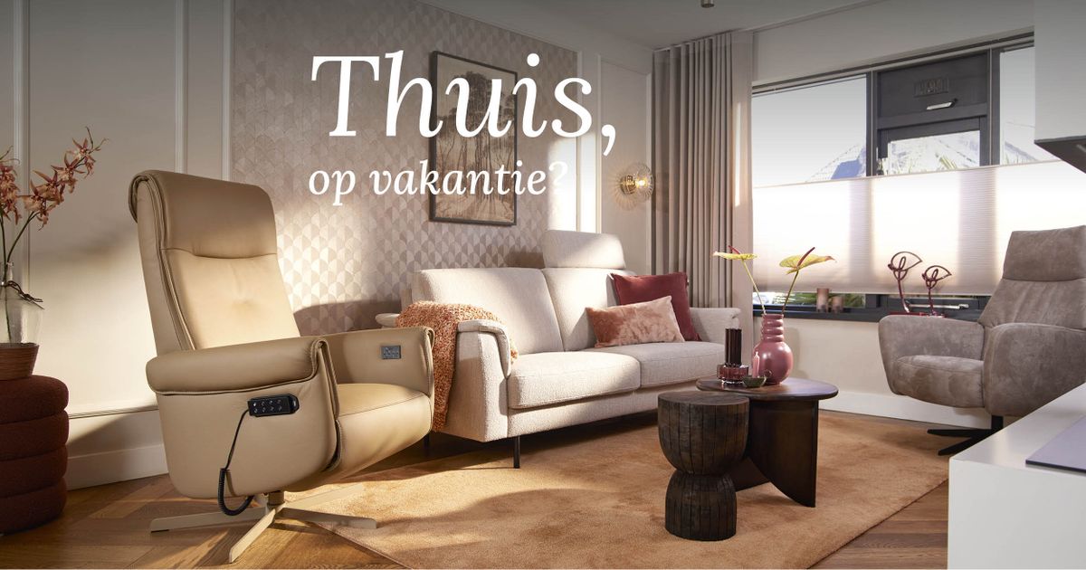 10 tips voor een ontspannen vakantie in eigen huis