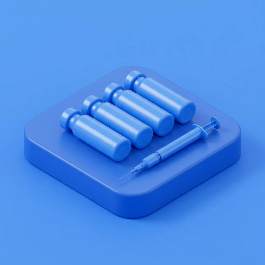 Illustration of Ellanse Total 4-Vial Protocol at Menscape men's clinic Bangkok