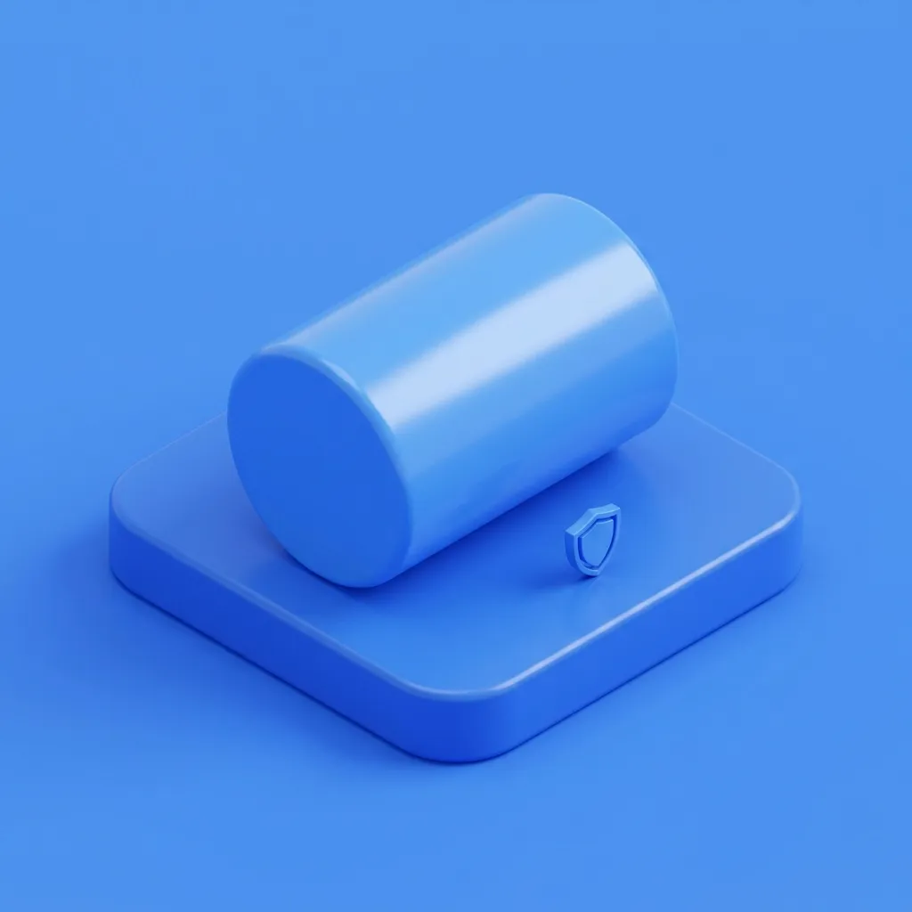 Illustration of Parylene-coated implant cylinder at Menscape men's clinic Bangkok