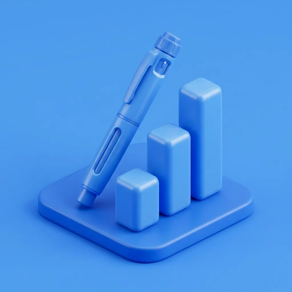 Illustration of GLP-1 weight loss injection at Menscape men's clinic Bangkok