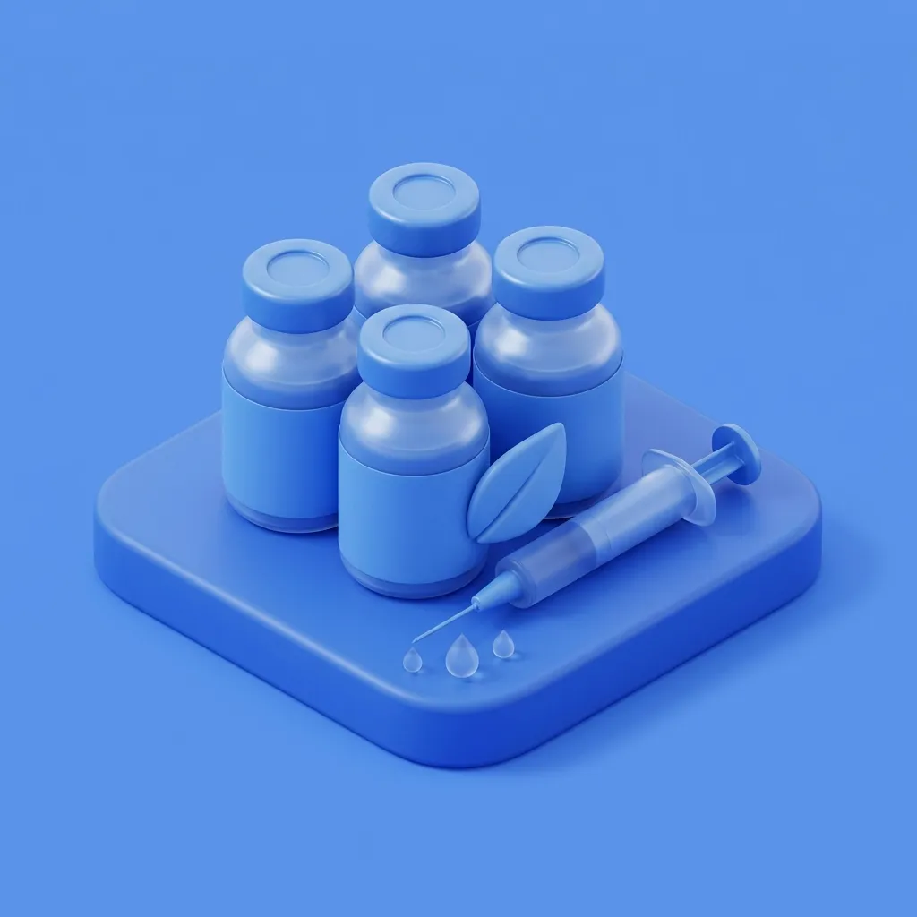 Illustration of Lemon Bottle total 4-vial fat dissolving protocol at Menscape men's clinic Bangkok