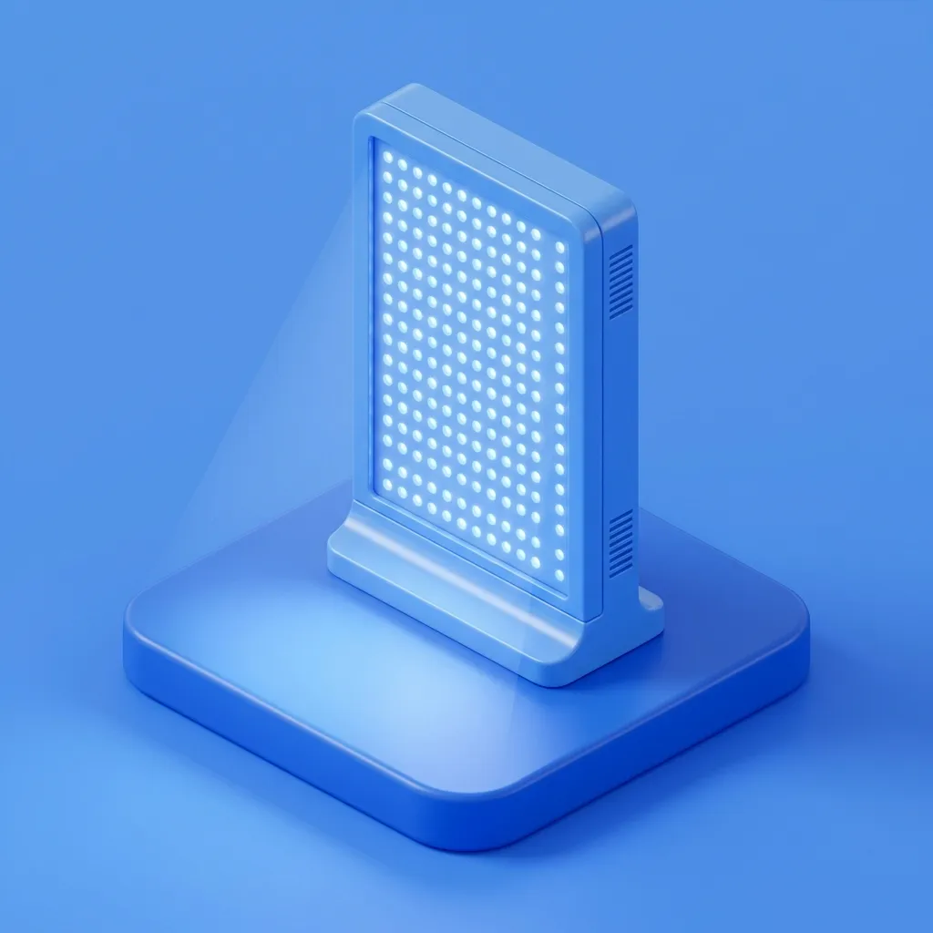 Illustration of Red Light Therapy at Menscape men's clinic Bangkok