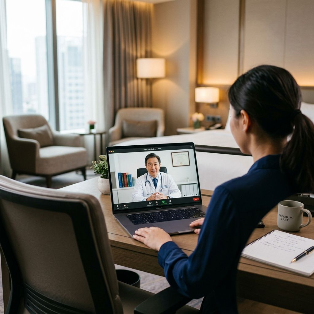 Virtual pre-consultation with doctor