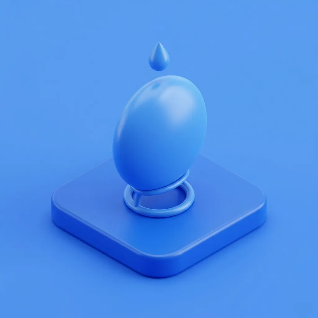 Illustration of the Coloplast Torosa testicular prosthesis at Menscape men's clinic Bangkok