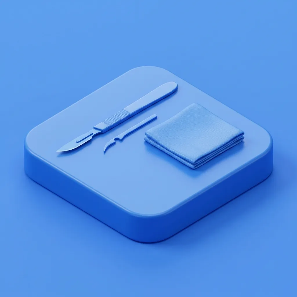 Illustration of spermatocelectomy small scrotal incision at Menscape men's clinic Bangkok
