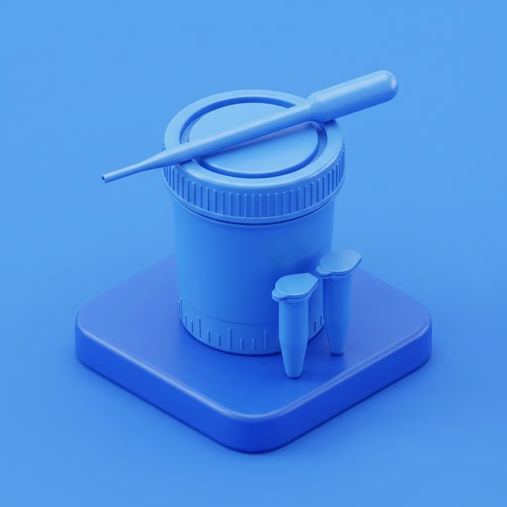 Illustration of Mycoplasma and Ureaplasma PCR testing at Menscape men's clinic Bangkok