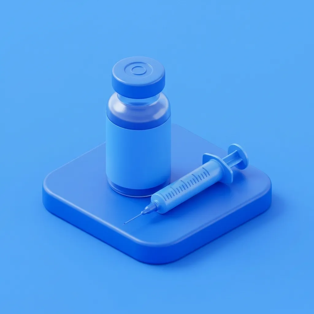 Illustration of a standard MIC metabolism injection at Menscape men's clinic Bangkok
