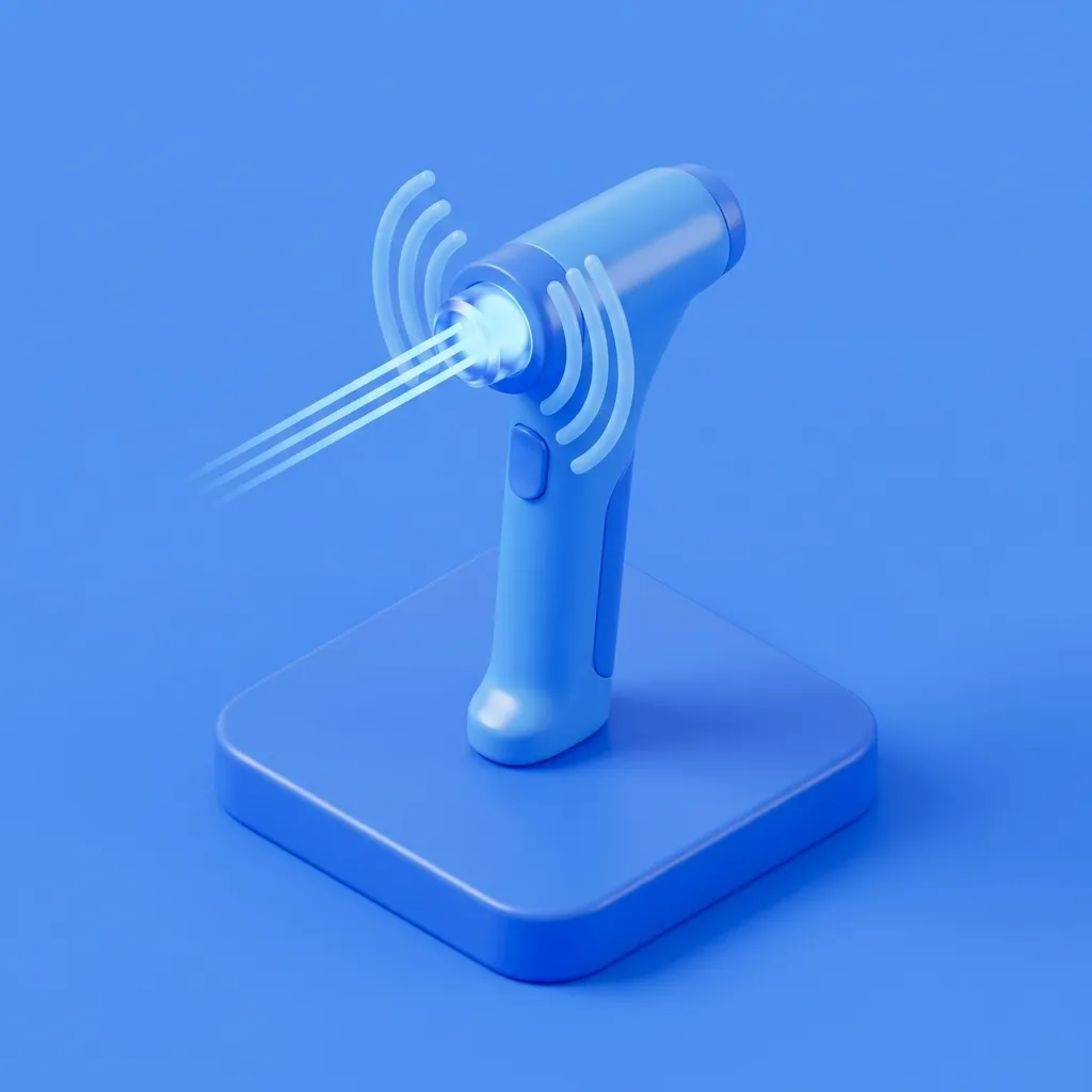 Illustration of diode laser hair removal technology at Menscape men's clinic Bangkok