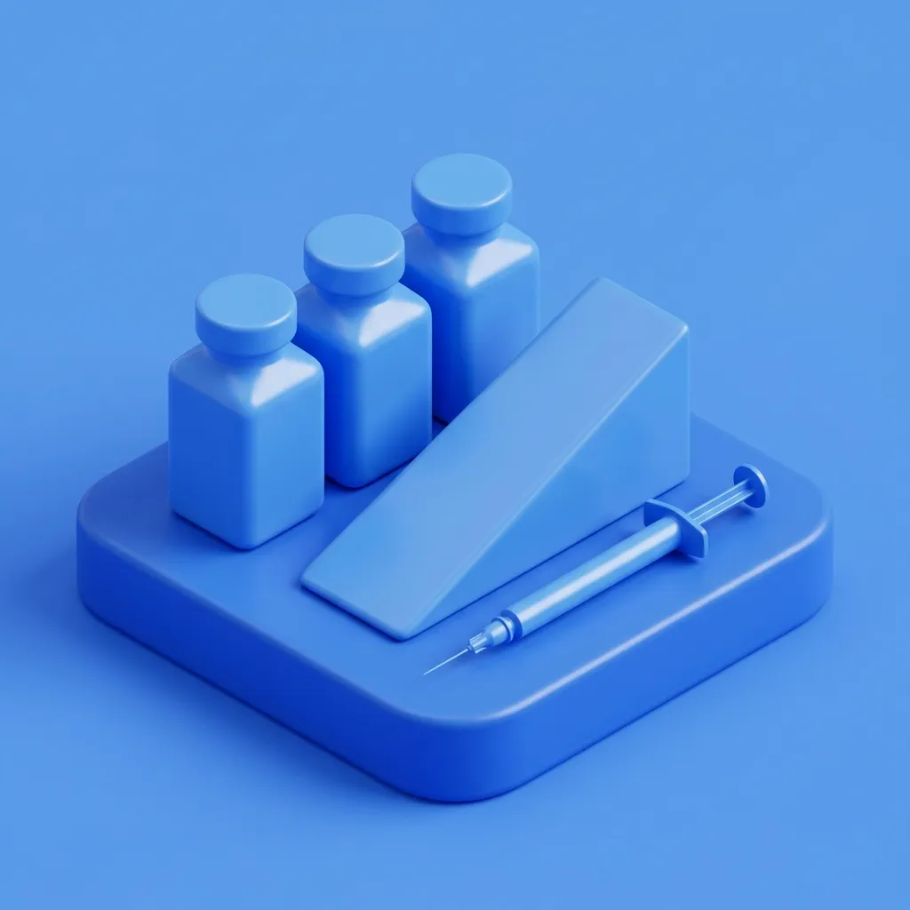Illustration of Lipo-Lab jawline 3-vial fat dissolving at Menscape men's clinic Bangkok