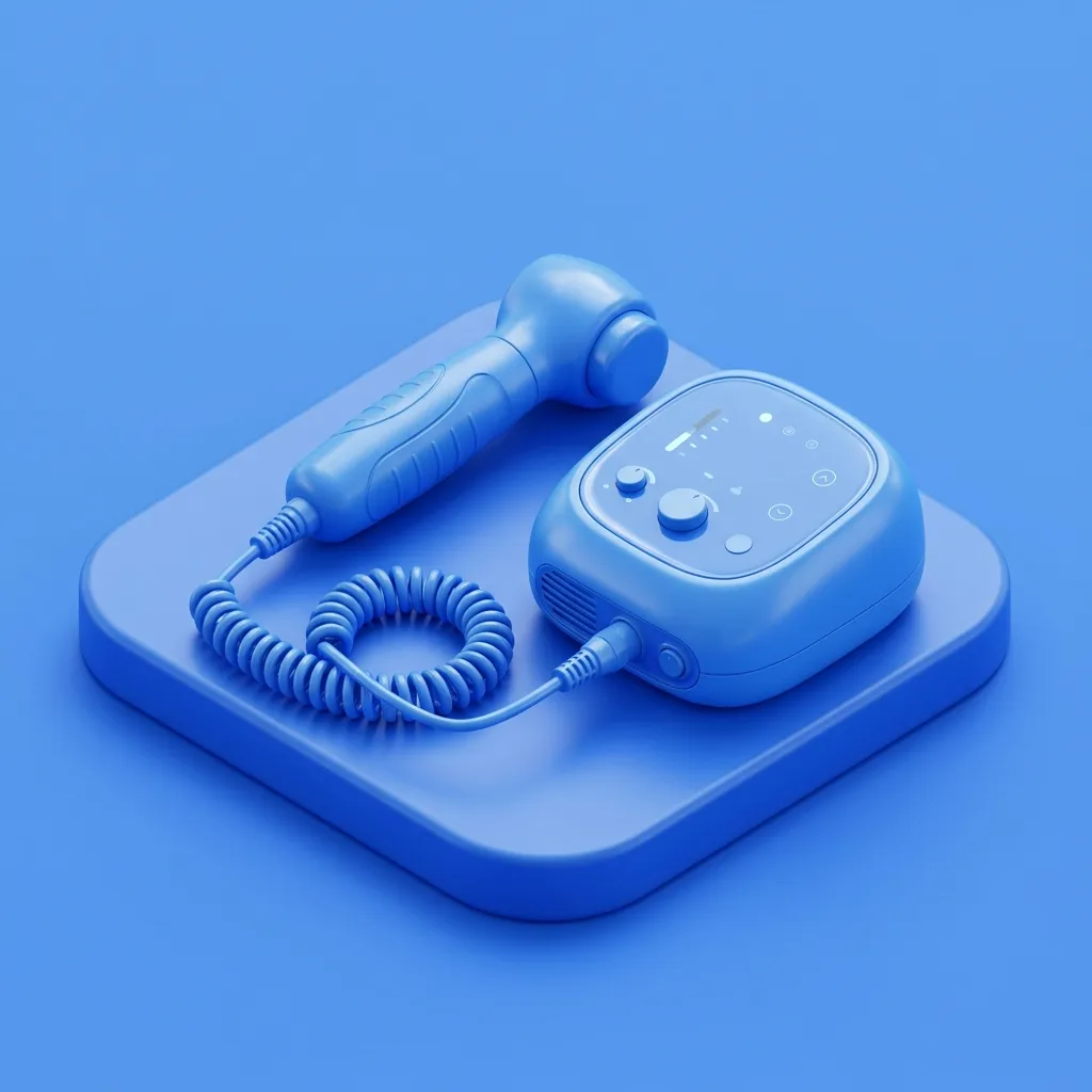 Illustration of focused shockwave therapy for erectile dysfunction at Menscape Bangkok