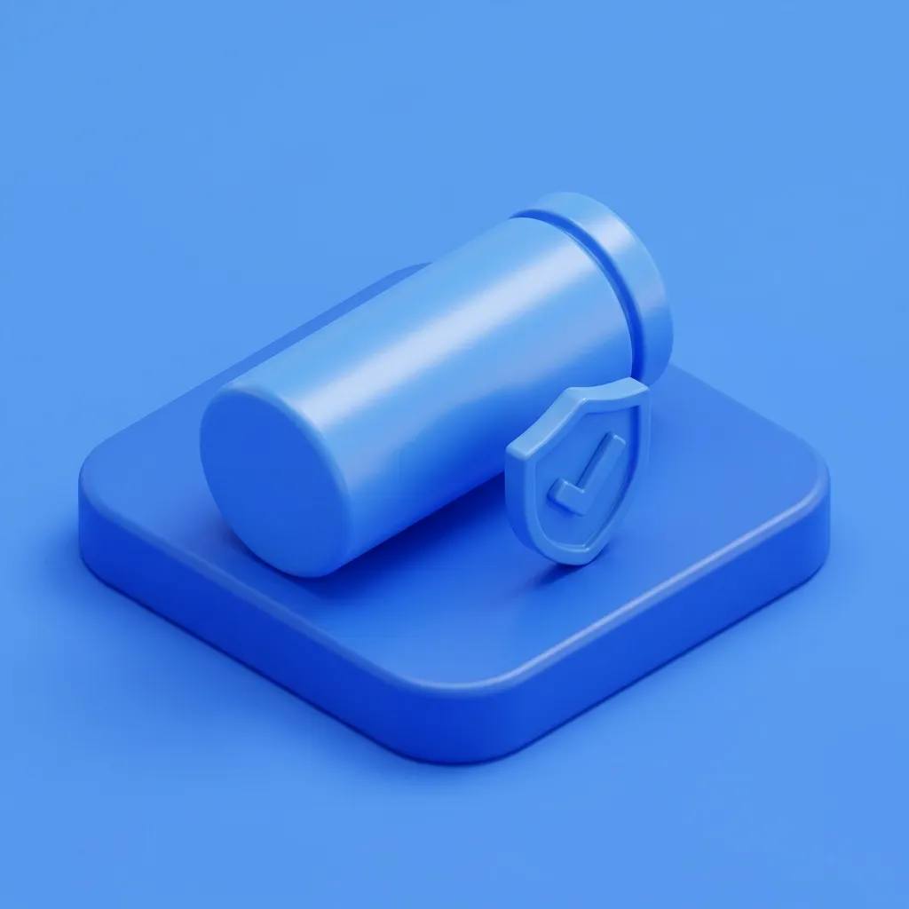 Illustration of high-rigidity implant cylinder at Menscape men's clinic Bangkok