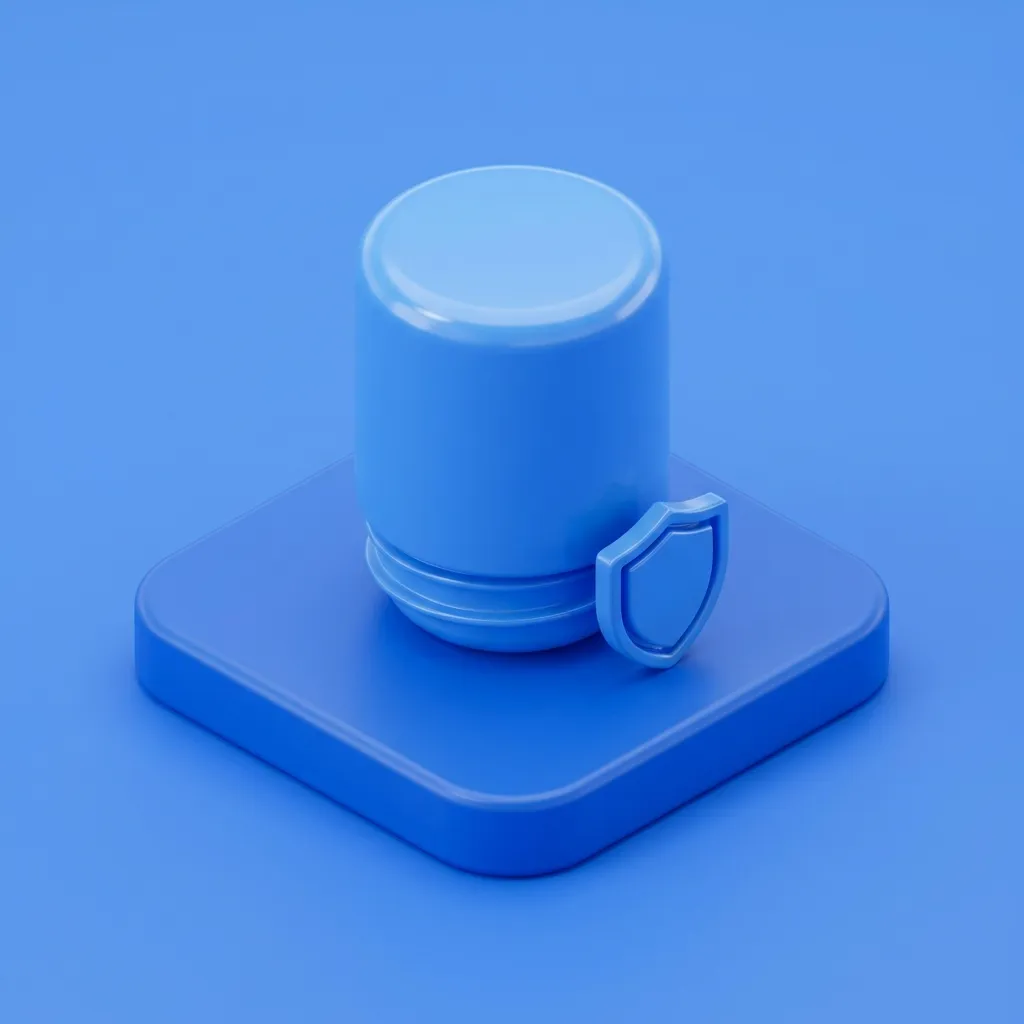 Illustration of Parylene-coated implant cylinder at Menscape men's clinic Bangkok