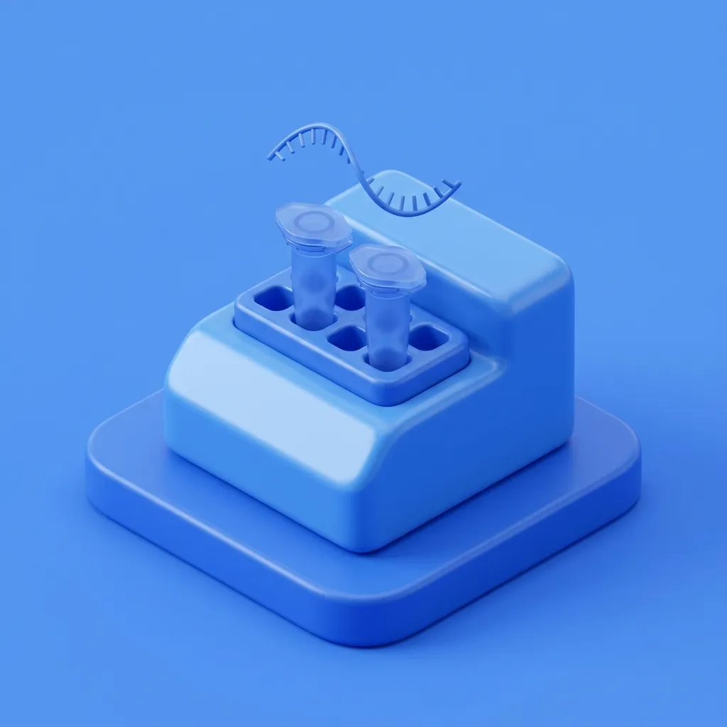 Illustration of HIV PCR RNA test at Menscape men's clinic Bangkok