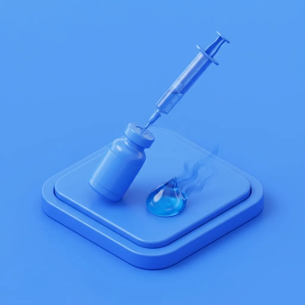 Illustration of filler lysis programme at Menscape men's clinic Bangkok