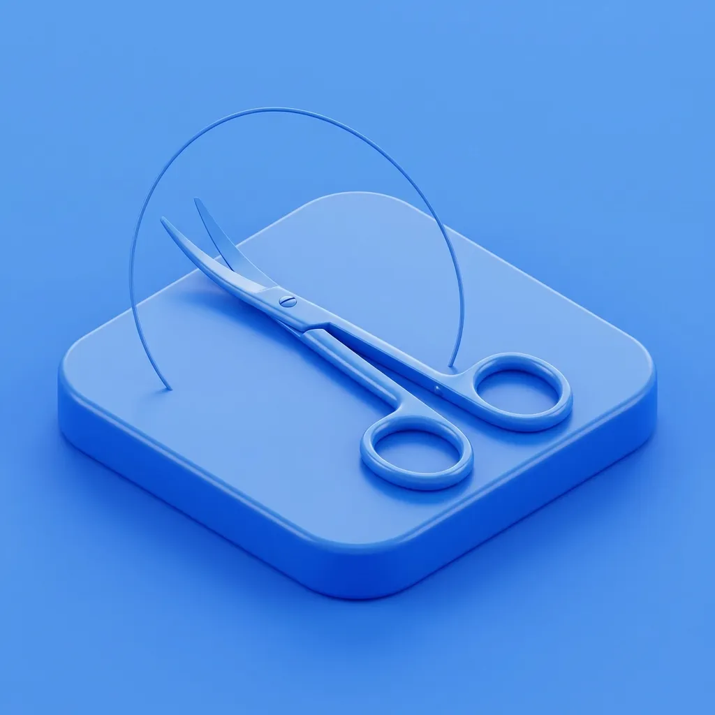 Illustration of sub brow lift surgery at Menscape men's clinic Bangkok