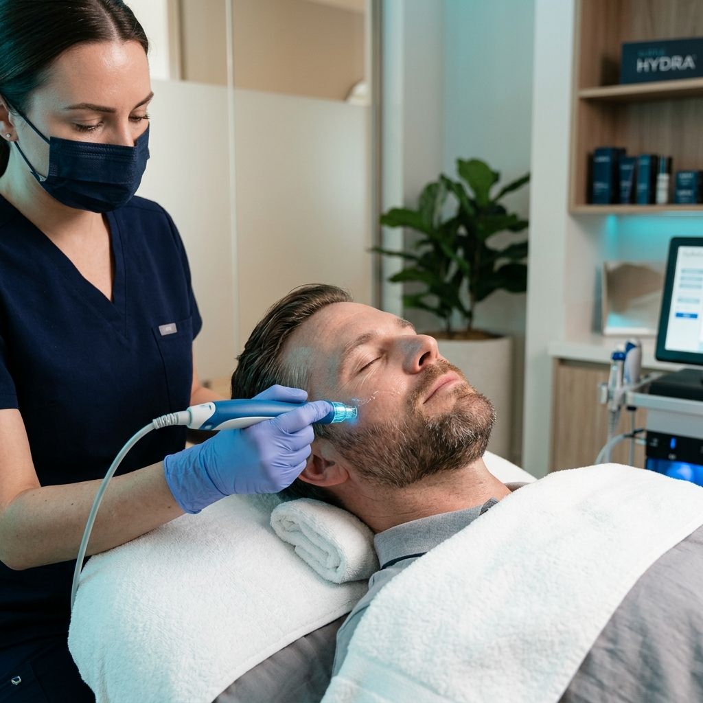 hydrafacial treatment at Menscape Clinic Bangkok