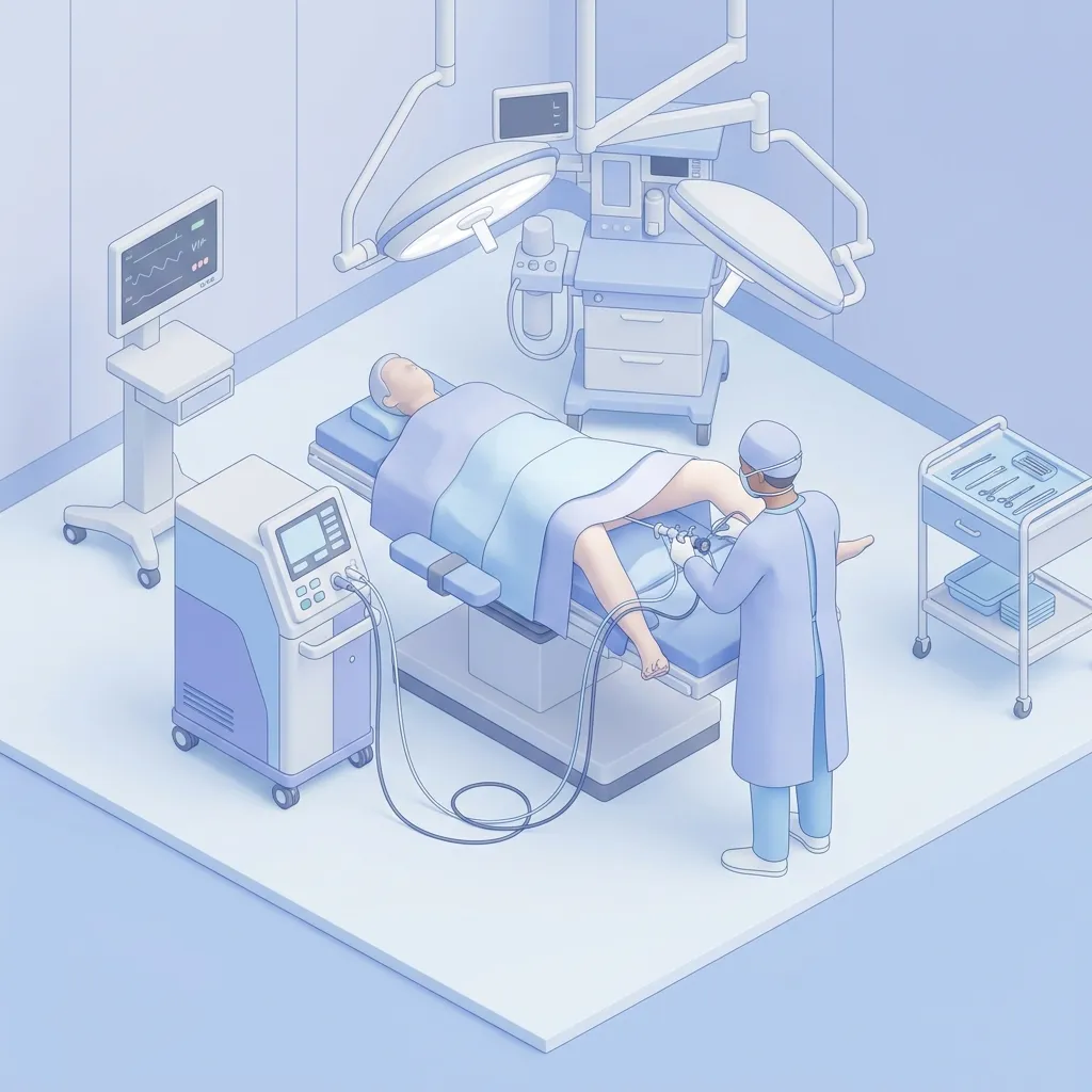 HoLEP holmium laser BPH surgery setup in Bangkok