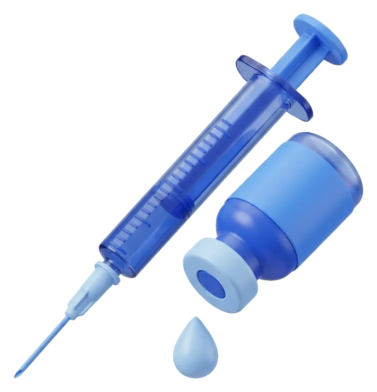 Illustration of 02. Micro-Precision Injection (10 min) at Menscape men's clinic Bangkok
