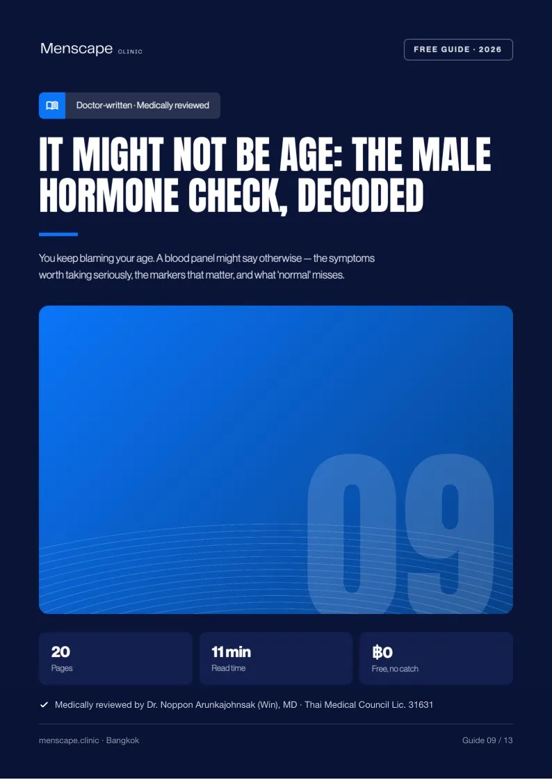 It Might Not Be Age: The Male Hormone Check, Decoded