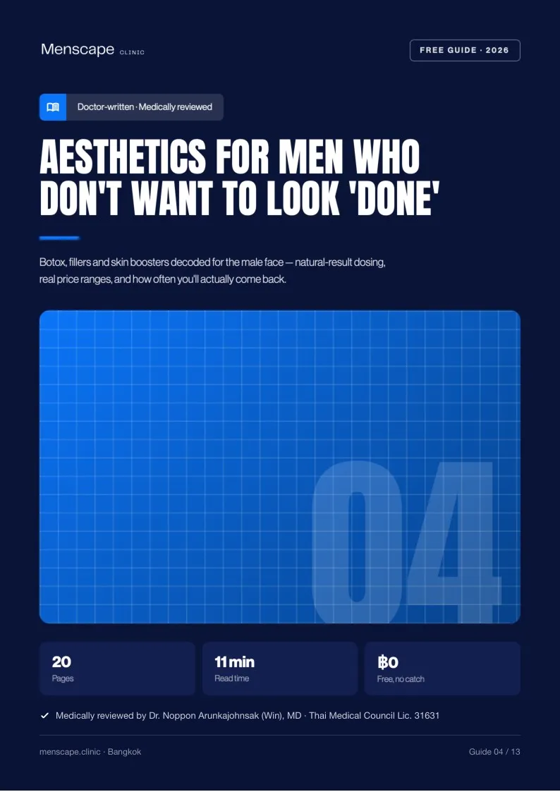 Aesthetics for men who don't want to look 'done'