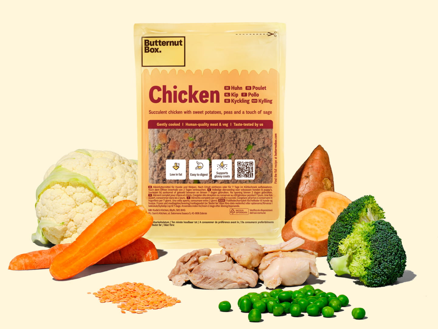 Butternut Box Poulet : Crocro score pâtée