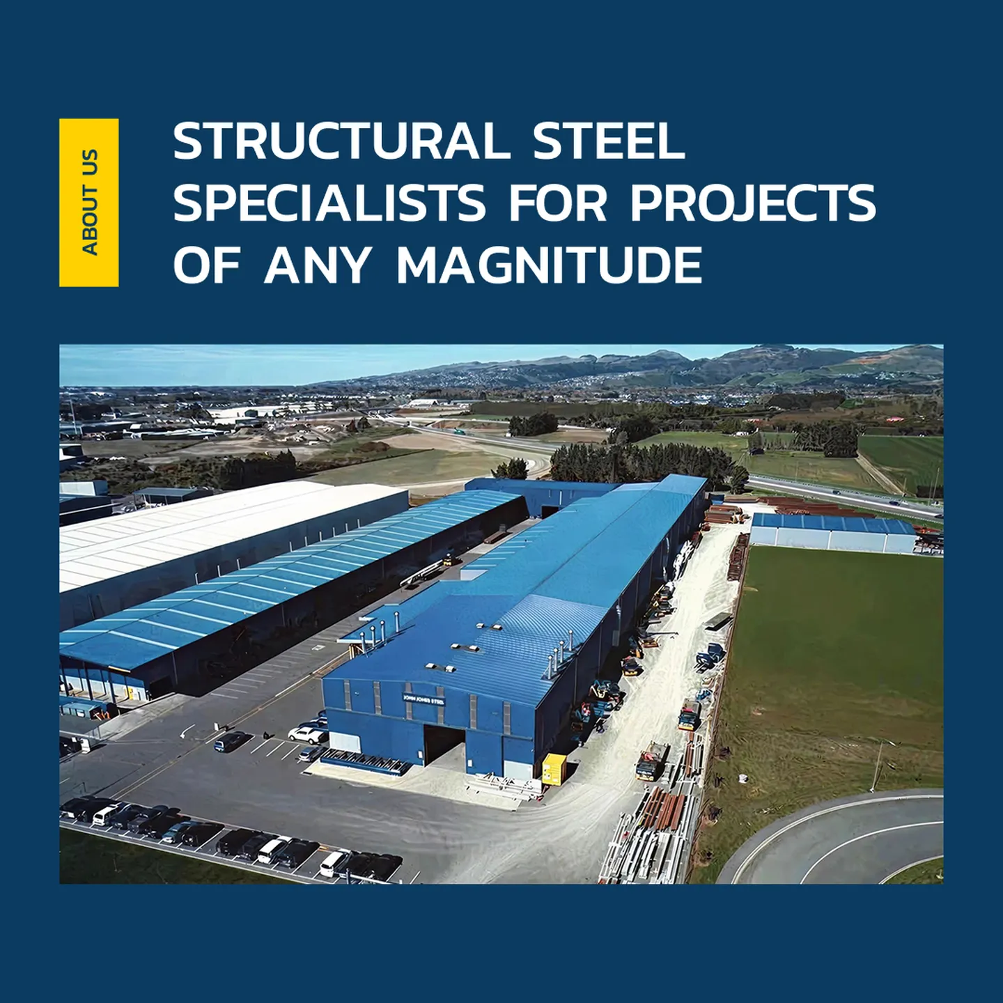 John Jones Steel - website component