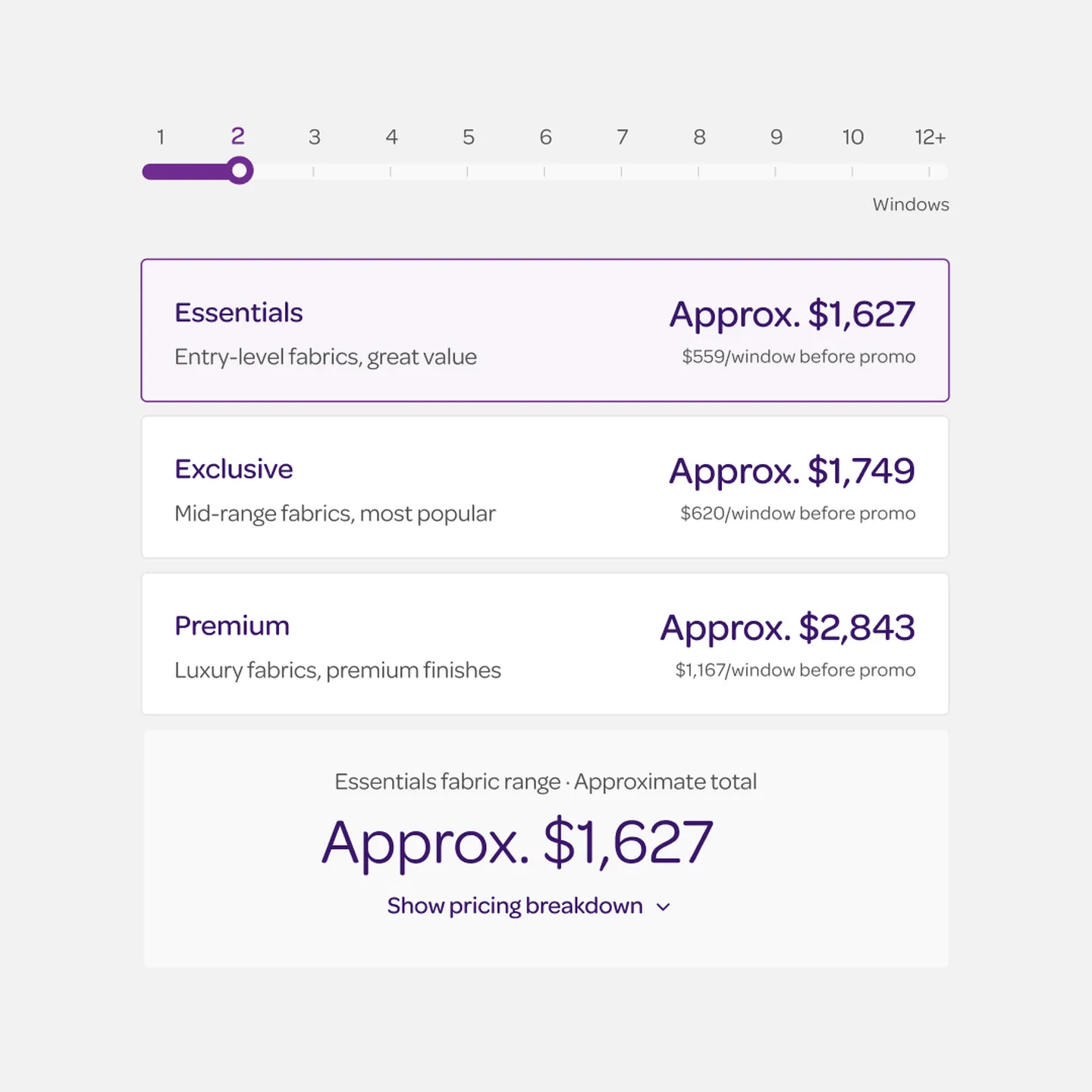 Russells price guide