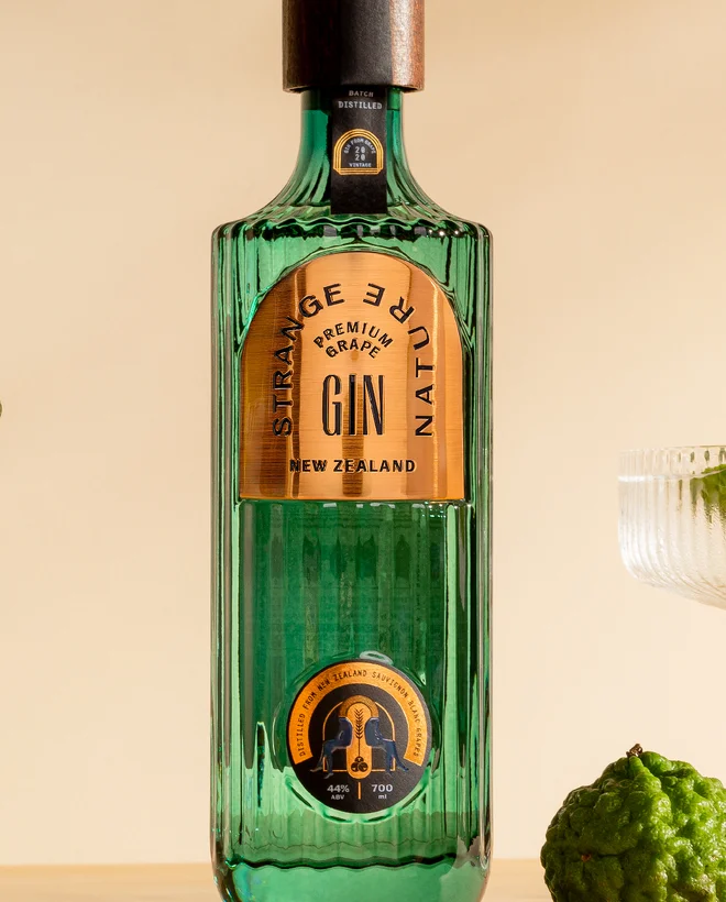 Strange Nature brand and bottle design