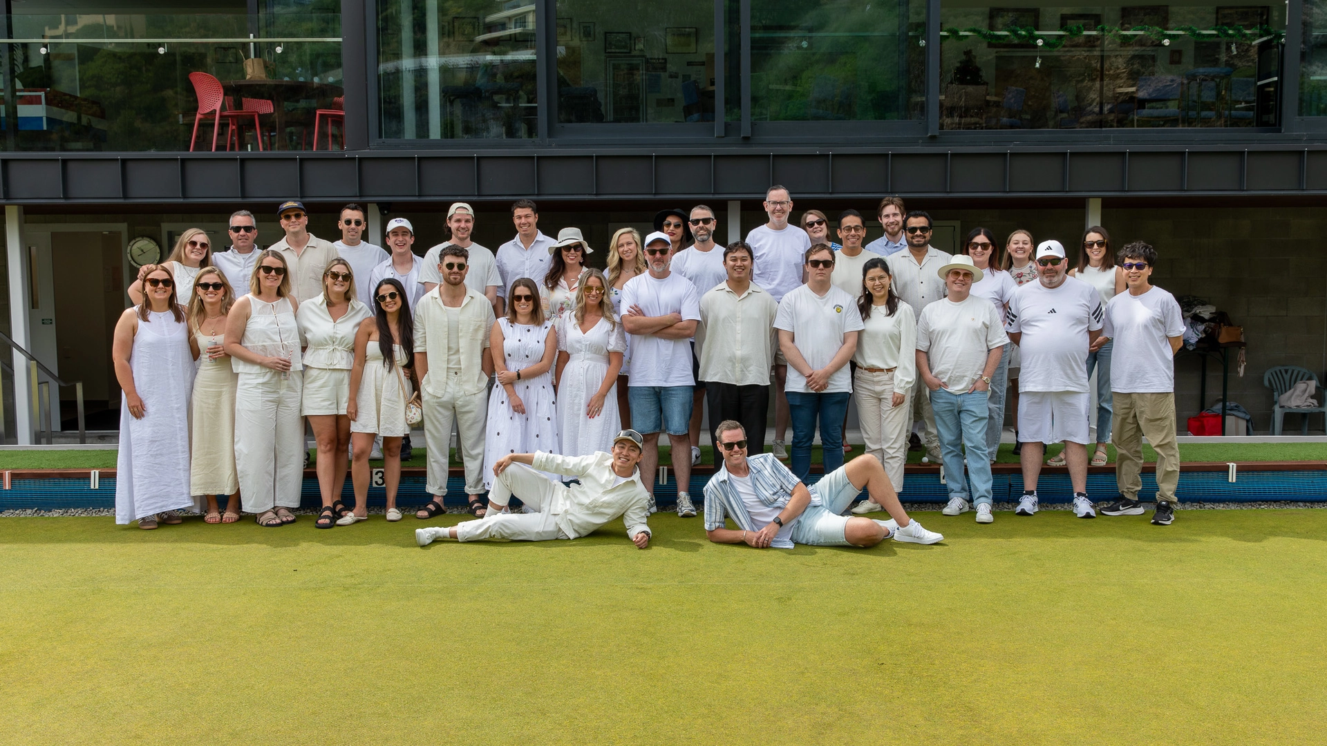 Plato xmas drinks lawn ball