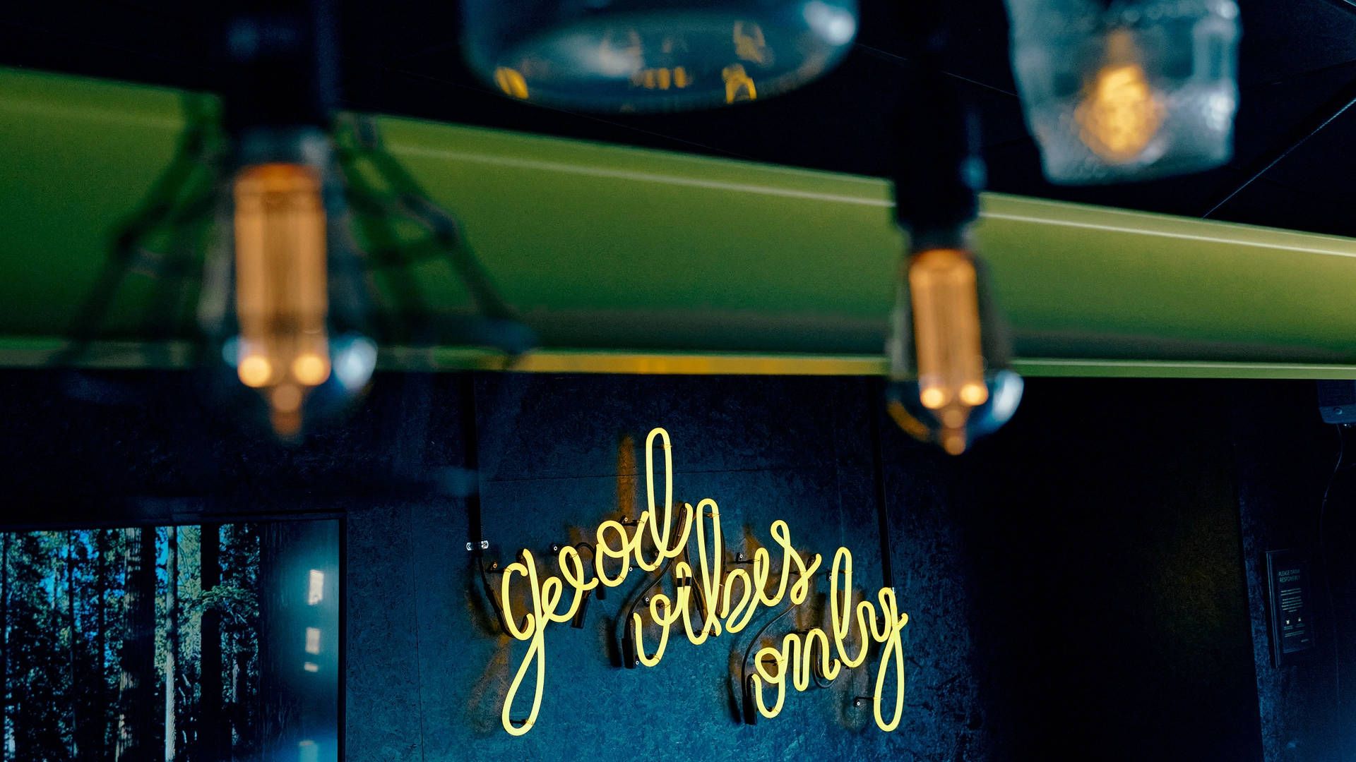 Good vibes only
