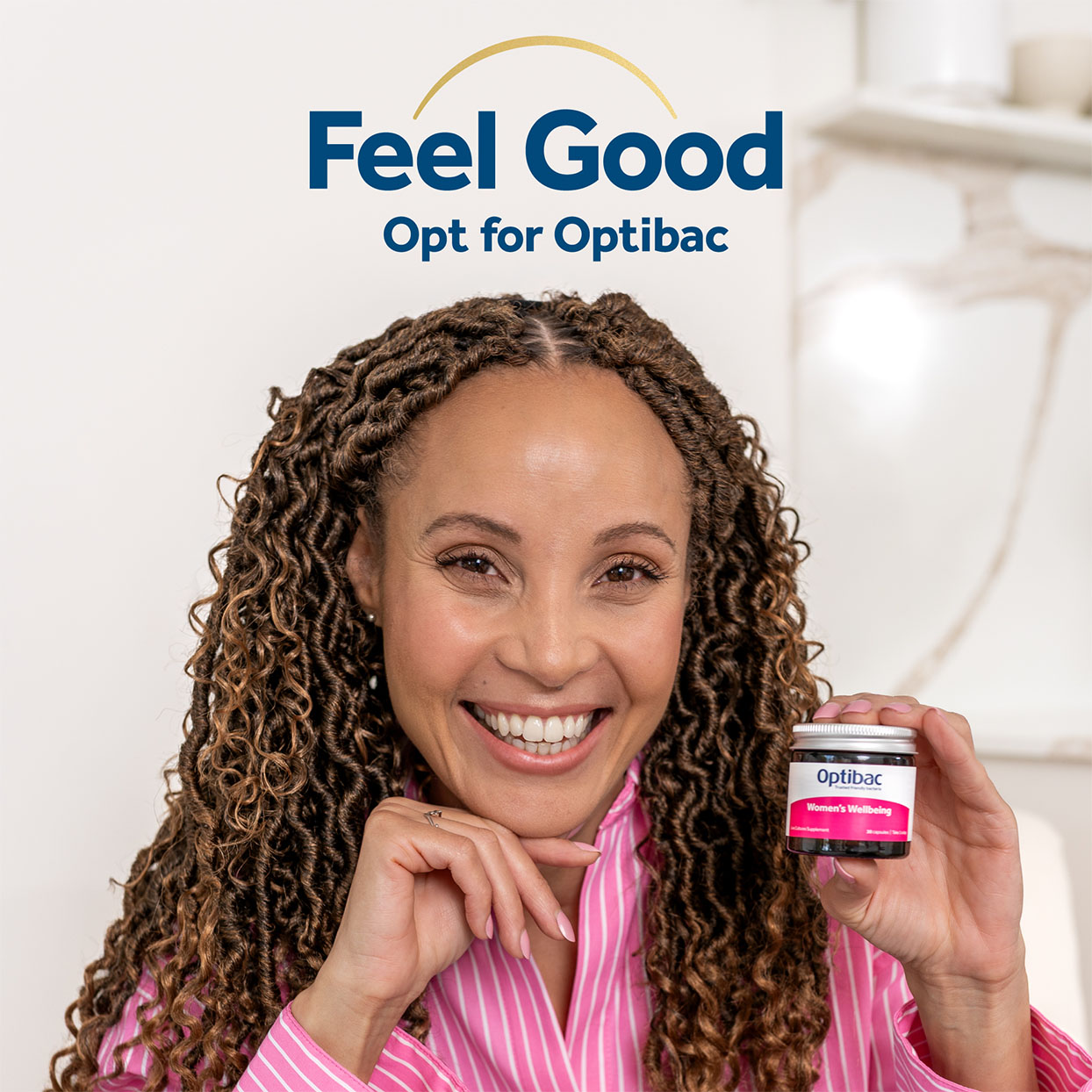 Optibac Probiotics for Women's Wellbeing - for mind and body
