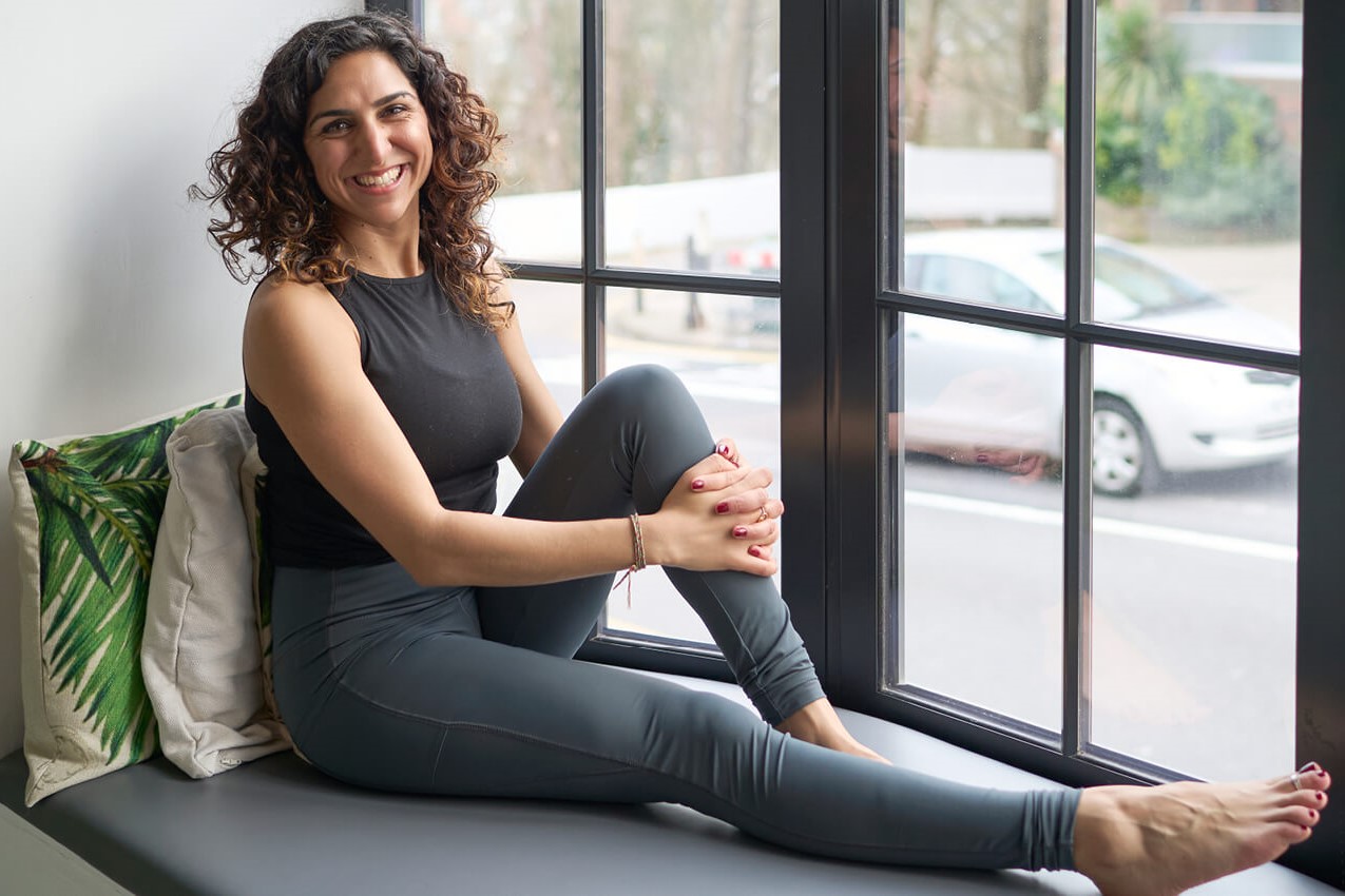 Image of dr rabia by window