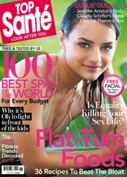 Top sante cover page