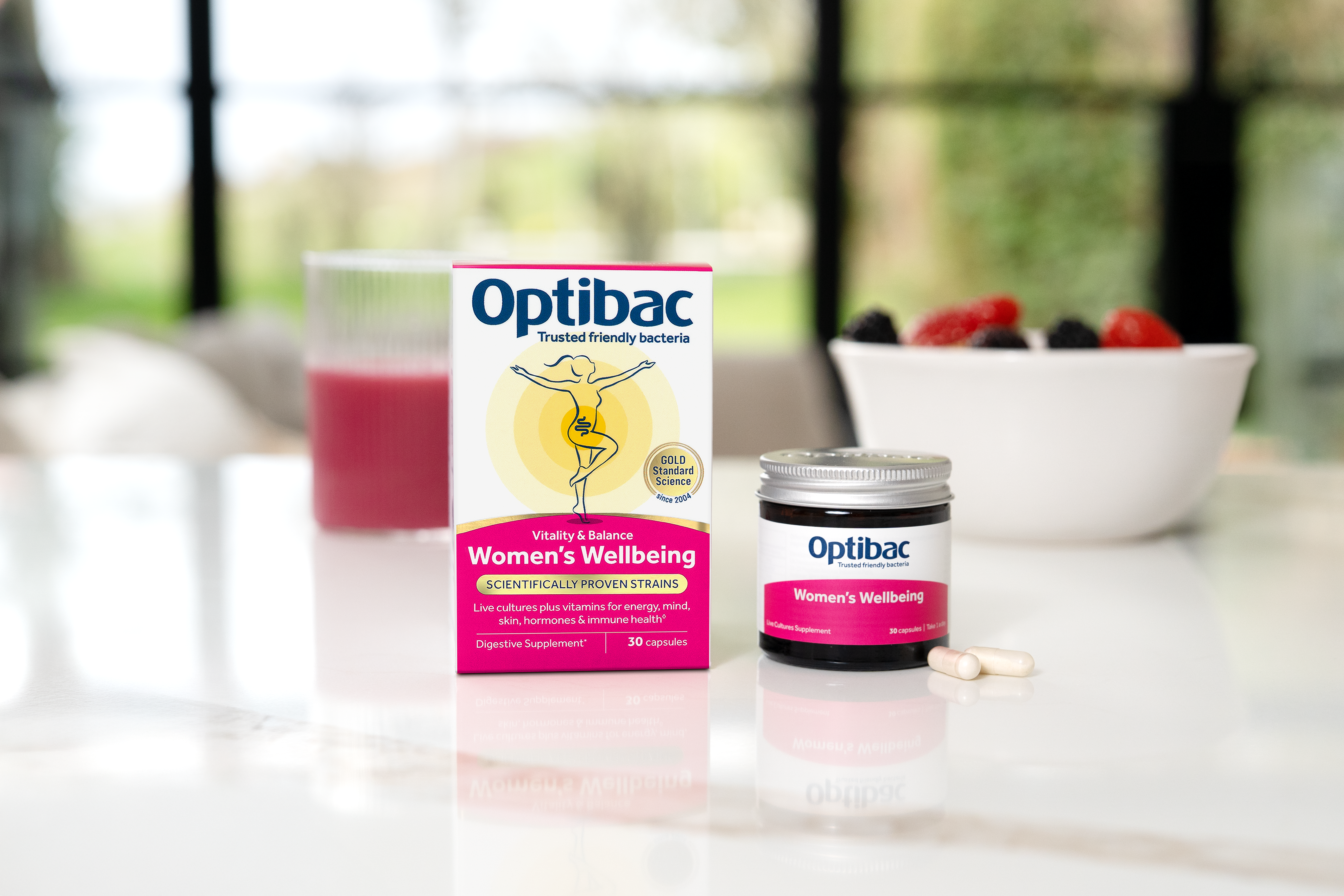 Optibac Women's Wellbeing with added Vitamin B6