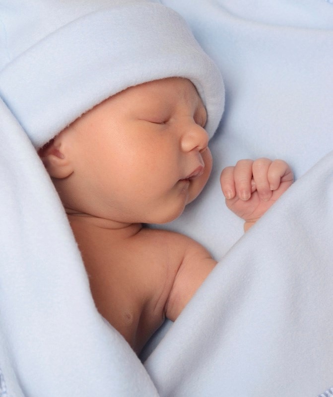 newborn baby sleeping 