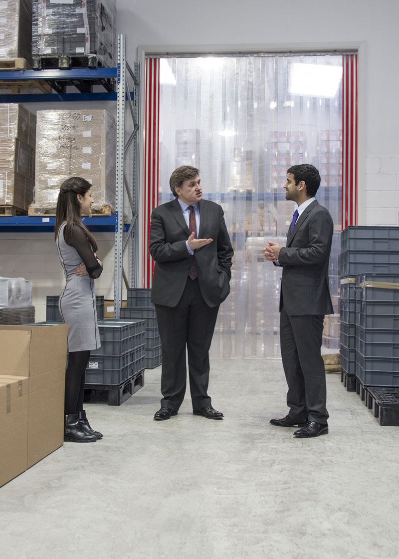 Kit Malthouse with directors