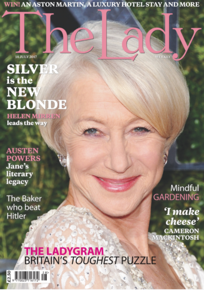 The lady weekly cover page